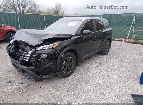 JN8BT3BB6SW155169 2025 NISSAN ROGUE Black Vista tres cuartos delantera izquierda