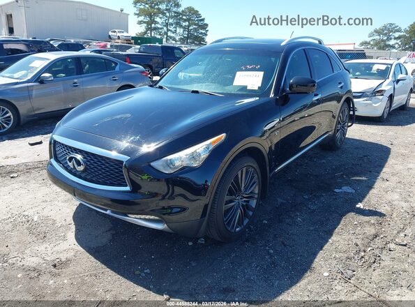 JN8CS1MU2HM140067 2017 INFINITI QX70 Black Передня ліва чверть