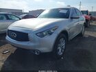 2017 Infiniti Qx70   Silver vin: JN8CS1MU4HM143150