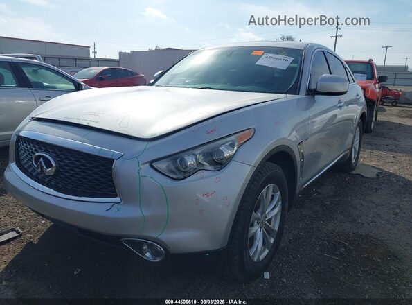 JN8CS1MU4HM143150 2017 INFINITI QX70 Silver 