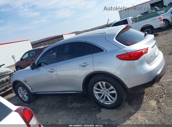 JN8CS1MU4HM143150 2017 INFINITI QX70 Silver 