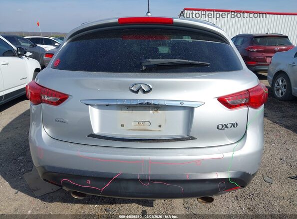 JN8CS1MU4HM143150 2017 INFINITI QX70 Silver 