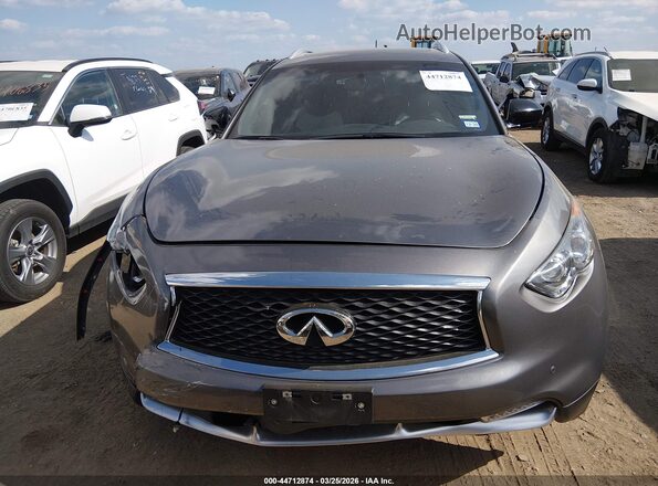 JN8CS1MU6HM144221 2017 INFINITI QX70 Серый Вид щитка приборов
