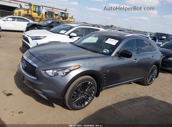 JN8CS1MU6HM144221 2017 INFINITI QX70 Серый Панорамный вид салона 360°