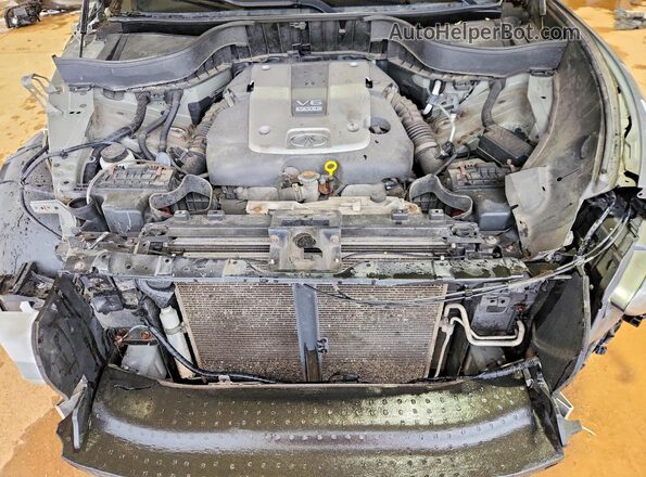 JN8CS1MW1GM752602 2016 INFINITI QX70 Желто-коричневый Вид подкапотного пространства