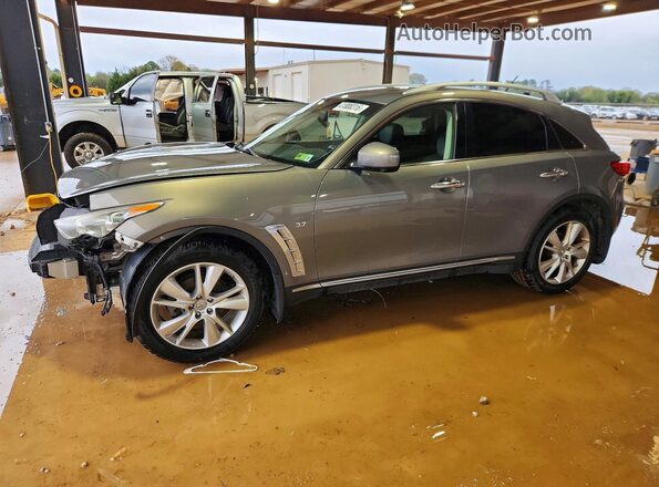 JN8CS1MW1GM752602 2016 INFINITI QX70 Желто-коричневый Передняя левая четверть
