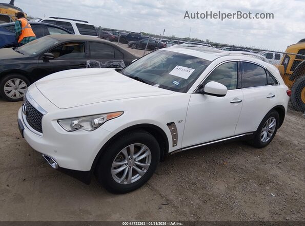 JN8CS1MW6HM412797 2017 INFINITI QX70 Белый Панорамный вид салона 360°