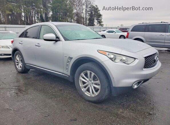 JN8CS1MW8HM414454 2017 INFINITI QX70 Silver Przód prawy