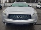 2017 Infiniti Qx70 Base Silver vin: JN8CS1MW8HM414454