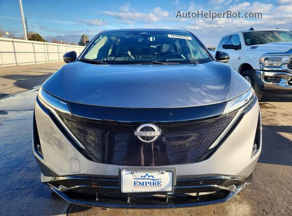 JN8DF0BFXSM762432 2025 NISSAN ARIYA Gray Widok z przodu