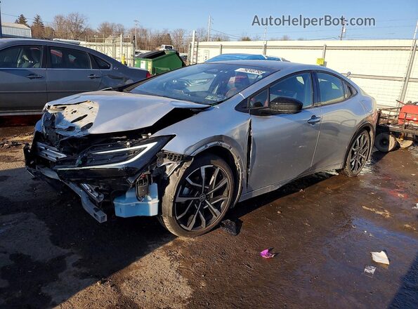 JTDACACU0R3033950 2024 TOYOTA PRIUS Серебряный Передняя левая четверть