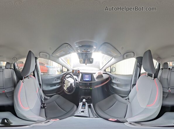 JTDACACU0T3055972 2026 TOYOTA PRIUS Белый Панорамный вид салона 360°