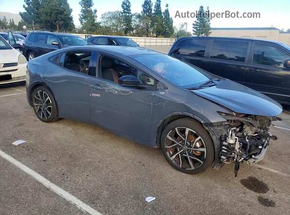 JTDACACU3P3010353 2023 TOYOTA PRIUS Серый Передняя правая четверть