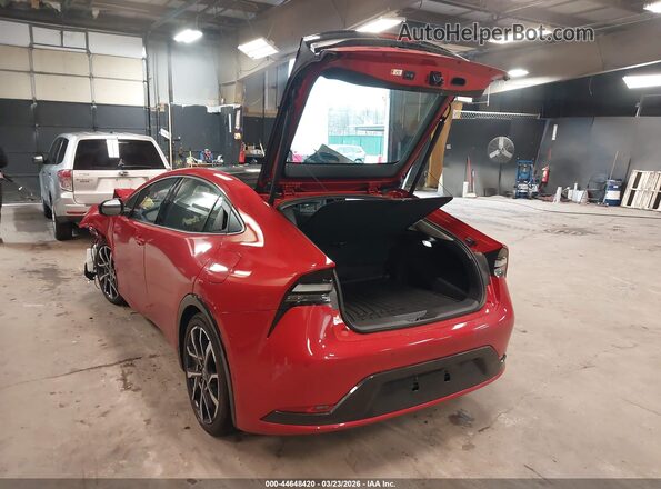 JTDACACU4S3047310 2025 TOYOTA PRIUS PLUG-IN HYBRID Красный Задняя левая четверть