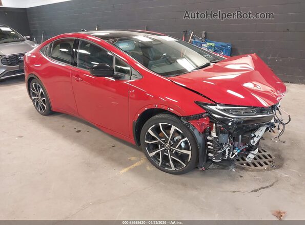 JTDACACU4S3047310 2025 TOYOTA PRIUS PLUG-IN HYBRID Красный Передняя правая четверть