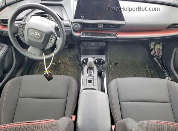 JTDACACU5S3047347 2025 TOYOTA PRIUS Черный Вид панели приборов