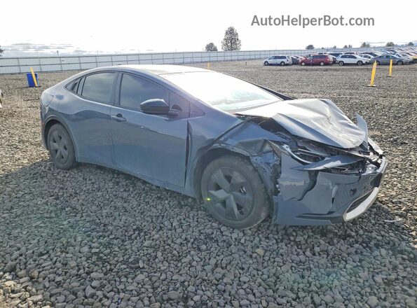 JTDACACU6R3012729 2024 TOYOTA PRIUS Blue წინა მარჯვენა