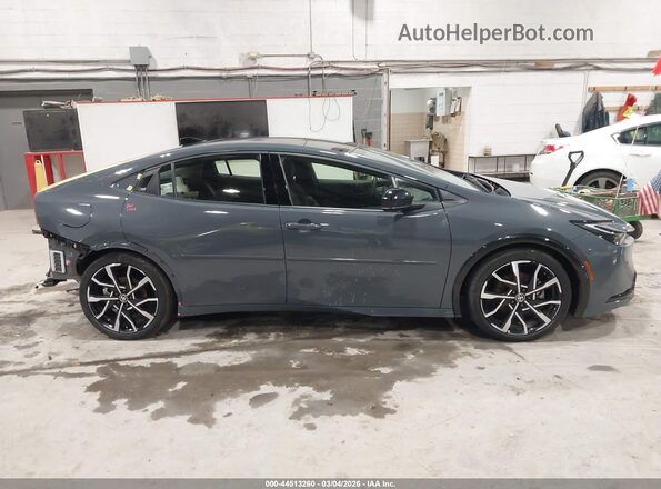 JTDACACUXR3039514 2024 TOYOTA PRIUS PRIME Gray Widok wnętrza 360 stopni