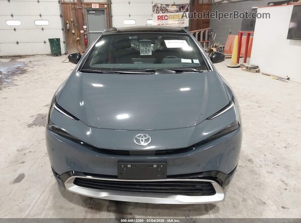 JTDACACUXR3039514 2024 TOYOTA PRIUS PRIME Gray Widok wnętrza z tyłu
