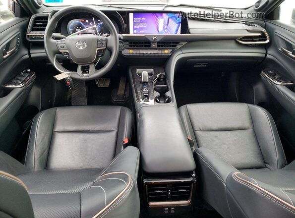JTDAFAAF9R3006161 2024 TOYOTA CROWN Gray Widok deski rozdzielczej