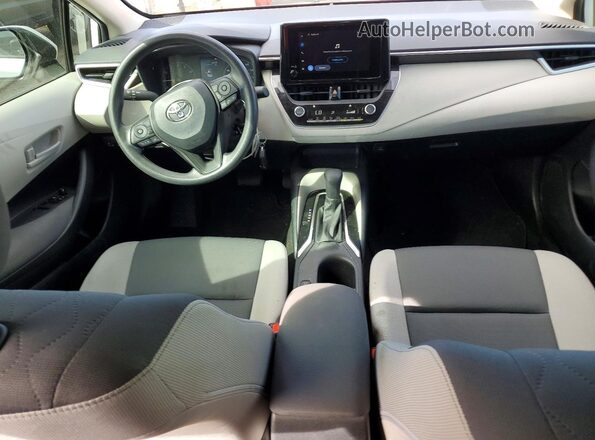 JTDB4MEE4P3011472 2023 TOYOTA COROLLA Белый Вид панели приборов