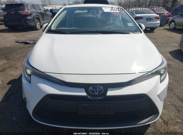 JTDBCMFE3R3045245 2024 TOYOTA LL White Widok zestawu wskaźników