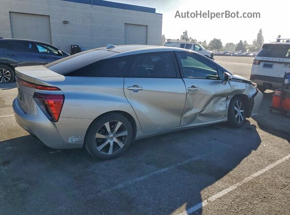 JTDBVRBD0GA000289 2016 TOYOTA MIRAI Silver უკანა მარჯვენა