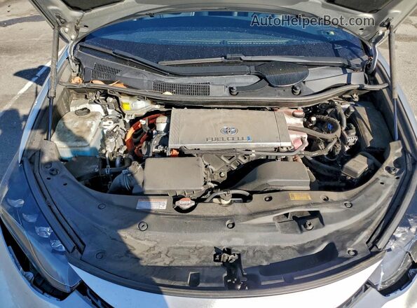 JTDBVRBD0GA000289 2016 TOYOTA MIRAI Silver უკანა სალონის ხედი