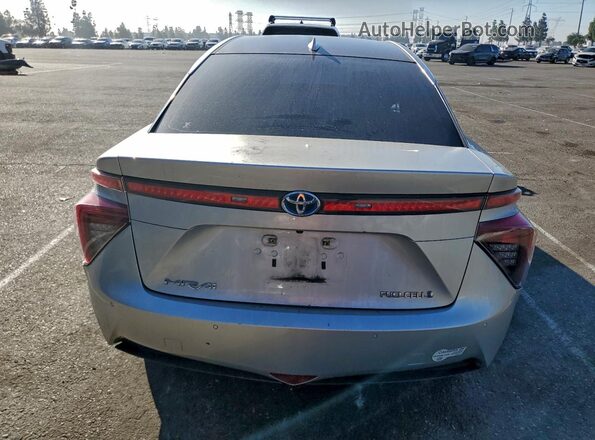 JTDBVRBD0GA000289 2016 TOYOTA MIRAI Silver უკანა ხედი