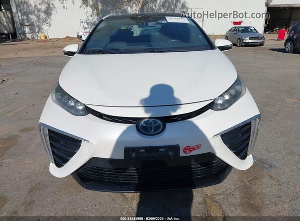 JTDBVRBD0GA000468 2016 TOYOTA MIRAI Белый Вид щитка приборов