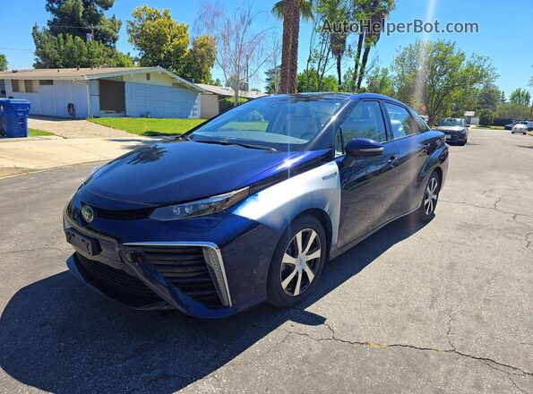 JTDBVRBD2LA008274 2020 TOYOTA MIRAI Blue Tył lewy