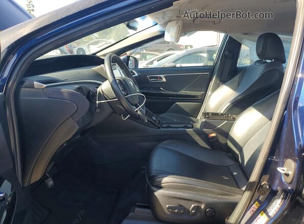 JTDBVRBD3HA001406 2017 TOYOTA MIRAI Blue წინა სალონის ხედი