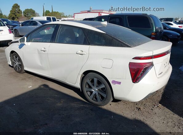 JTDBVRBD3KA007200 2019 TOYOTA MIRAI White უკანა მარცხენა