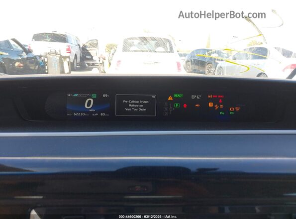 JTDBVRBD3KA007200 2019 TOYOTA MIRAI White უკანა სავარძლების ხედი
