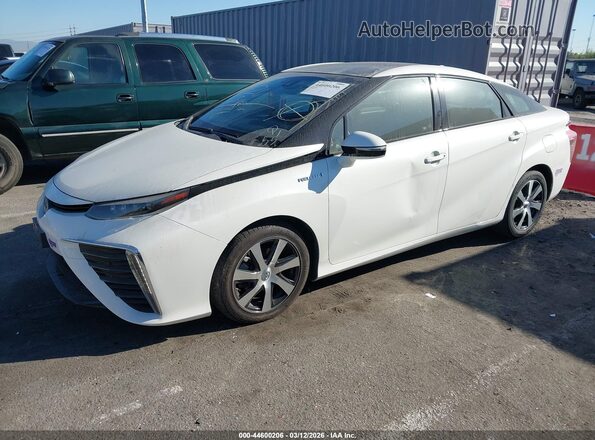JTDBVRBD3KA007200 2019 TOYOTA MIRAI White წინა მარცხენა ხედი სამი მეოთხედიდან
