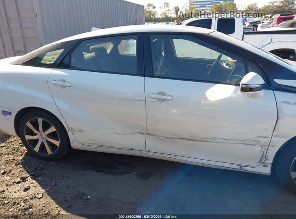 JTDBVRBD3KA007200 2019 TOYOTA MIRAI White უკანა სალონის ხედი