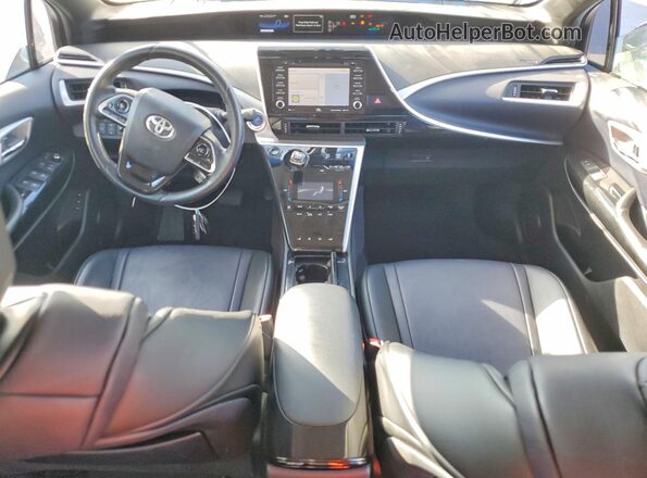 JTDBVRBD5JA005317 2018 TOYOTA MIRAI Синий Вид панели приборов
