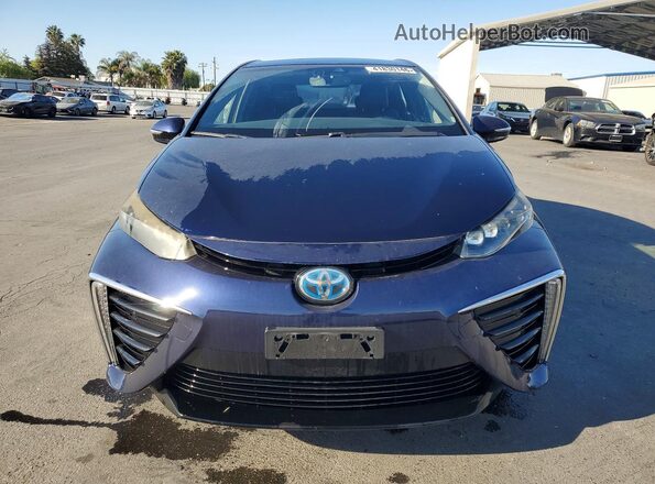 JTDBVRBD5JA005317 2018 TOYOTA MIRAI Синий Вид спереди
