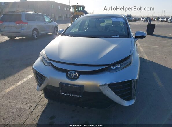 JTDBVRBD8HA002891 2017 TOYOTA MIRAI Silver Vista del cuadro de instrumentos