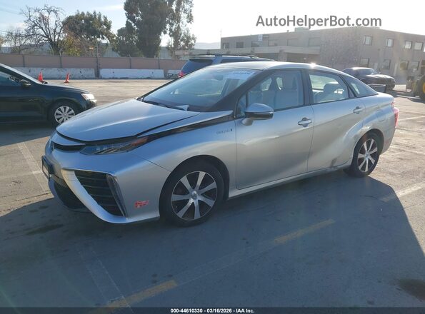 JTDBVRBD8HA002891 2017 TOYOTA MIRAI Silver Vista tres cuartos delantera izquierda