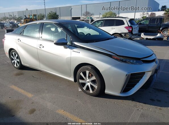 JTDBVRBD8HA002891 2017 TOYOTA MIRAI Silver Delantero derecho