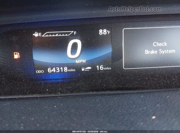 JTDBVRBD9KA006505 2019 TOYOTA MIRAI Серебряный Вид задних сидений