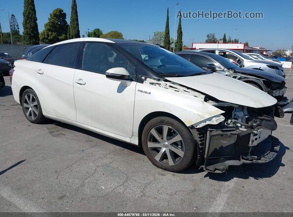 JTDBVRBDXGA000798 2016 TOYOTA MIRAI Белый Передняя правая четверть