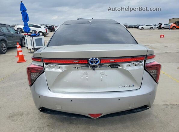 JTDBVRBDXKA007713 2019 TOYOTA MIRAI Серебряный Вид сзади