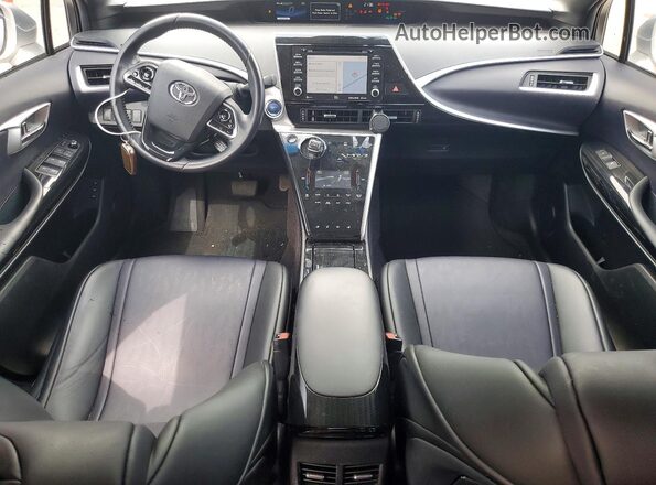 JTDBVRBDXKA007713 2019 TOYOTA MIRAI Серебряный Вид панели приборов