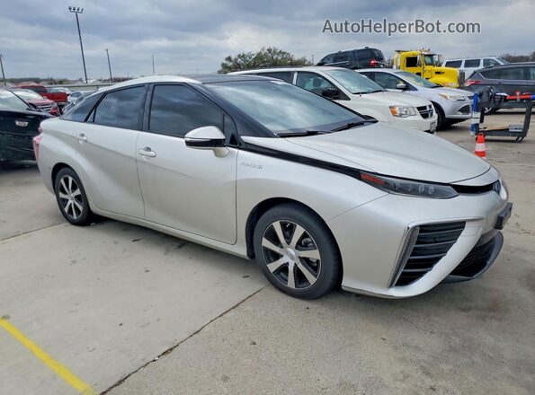 JTDBVRBDXKA007713 2019 TOYOTA MIRAI Серебряный Передняя правая четверть