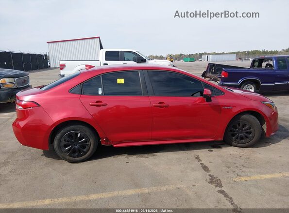 JTDEAMDE2MJ000890 2021 TOYOTA LL Красный Вид задней части салона