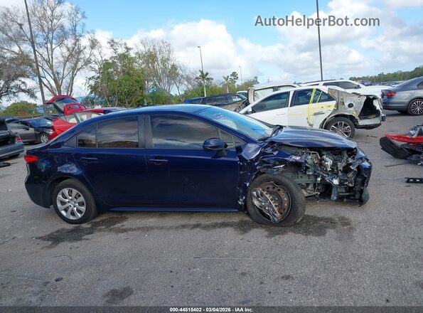 JTDEPMAE0MJ165128 2021 TOYOTA LL Blue Widok zestawu wskaźników