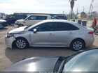 2021 Toyota Corolla Le Silver vin: JTDEPMAE2MJ155409