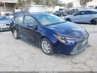 2021 Toyota Corolla Le Blue vin: JTDEPMAEXMJ143590